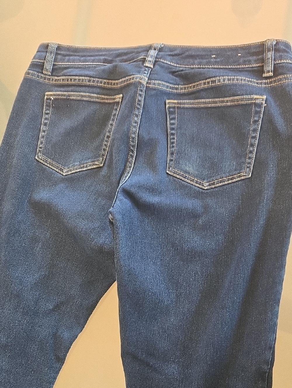 Michael Kors Dark Blue Skinny Jeans with Back Pockets